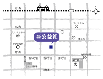 中央霊堂　地図